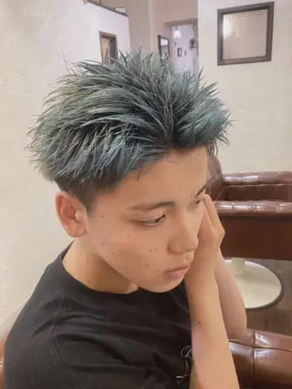 ショート メンズ メンズ/スパイキー ショート/isseyのヘアスタイル