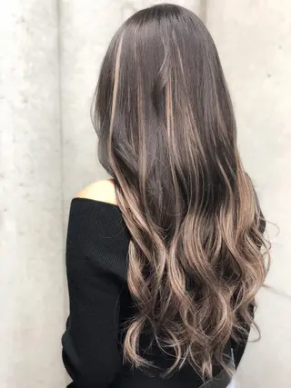 ロング カラー ツイスパ/Wカラー ✨RYUのヘアスタイル