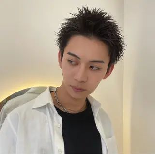 メンズ メンズカット・ パーマhanaのヘアスタイル