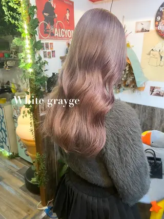 ロング カラー カラーパティシエ facce🌼ikoのヘアスタイル