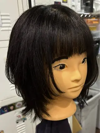 ミディアム DOTE hair make【ドォート】所属・限界オタク美容師 💜Natsuki☁のヘアスタイル