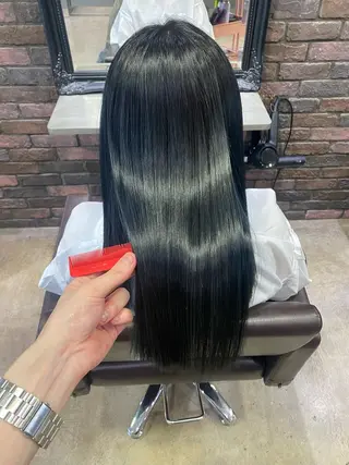 ロング 🔥髪質改善×似合せ 🔥【天神美容室】のヘアスタイル