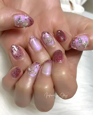 ネイル infinity skyのネイルデザイン