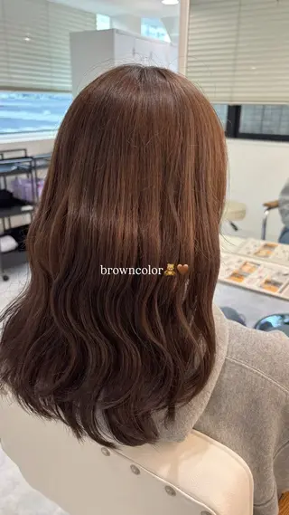 ミディアム juve.別府店所属・juve別府店 リンのヘアスタイル