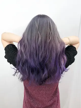 ロング カラー  渡部 妃月のヘアスタイル