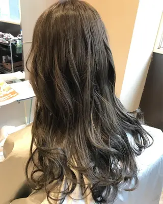 ミディアム カラー パーマ 🫧代表/新宿駅近/ 限定価格🫧田辺貴裕のヘアスタイル