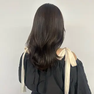 ミディアム 巻ける縮毛矯正 /🩵石田桃子のヘアスタイル