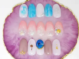 ネイル ティーエヌ 金山駅東口店のネイルデザイン