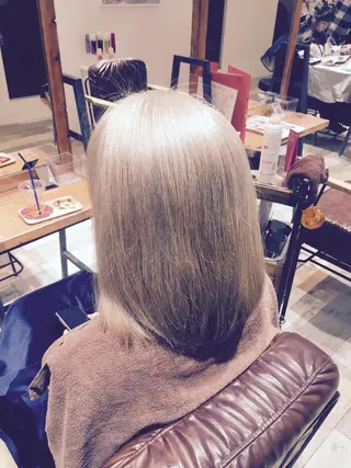 ショート ミディアム セミロング カラー シールエクステ⭐️ オオミタクヤのヘアスタイル