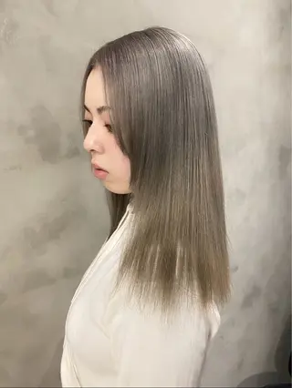 ミディアム 【Mimosa】 Irohaのヘアスタイル