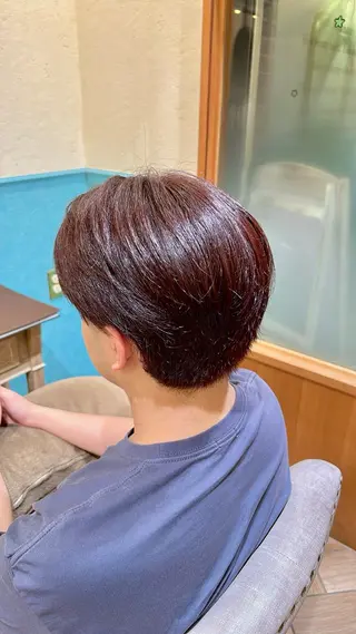 カラー メンズ 河野 穂香のヘアスタイル