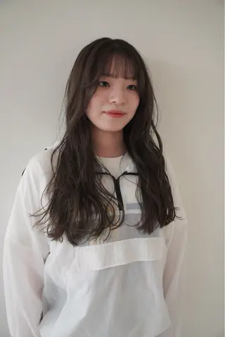 ロング 林 隆平のヘアスタイル