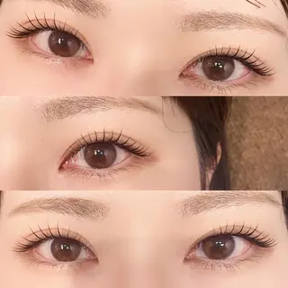 マツエク・マツパ Crevia Hiroeのマツエク・マツパデザイン