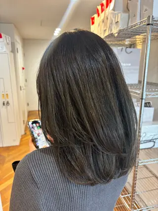 ミディアム カラー カノエ小郡/髪質改善 /小野　静水のヘアスタイル