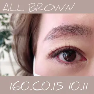 マツエク・マツパ ルナ所属・香田 嘉奈子のマツエク・マツパデザイン