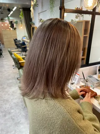 ショート カラー ブリーチ/ハイトーン 🌏💊RAINEのヘアスタイル