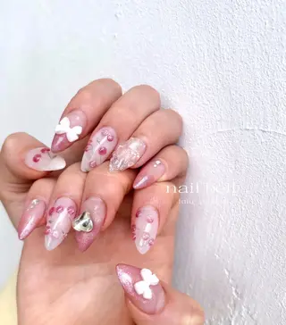 ネイル 大人可愛いネイル🎗 Hinaのネイルデザイン