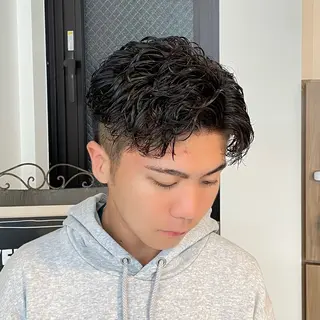 パーマ メンズ 京橋/大阪/ 束感マツエク/マツパのマツエク・マツパデザイン