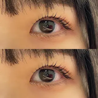 マツエク・マツパ 桑田 新菜のヘアスタイル