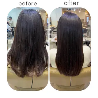 ロング 茅野 あゆ美のヘアスタイル