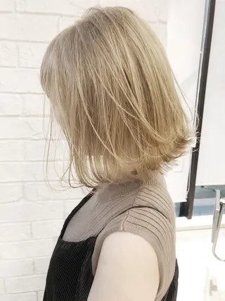 ミディアム OTAKU HAIR STUDIO所属・shin✨今月注目✨ スタイリスト（急募）のヘアスタイル