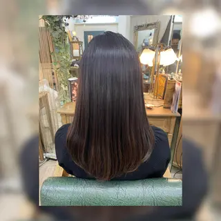 ロング パーマ 髪質改善/縮毛矯正 艶髪🔥高杉のヘアスタイル