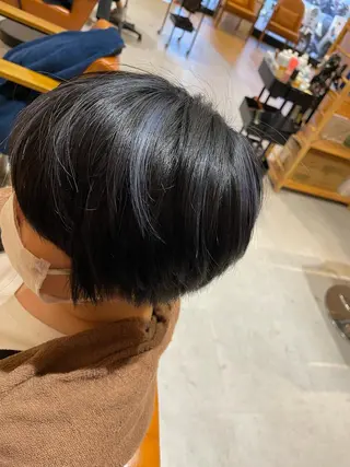 ショート 中田 サヤカのヘアスタイル
