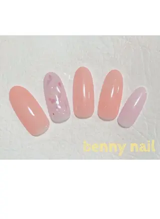 ネイル 最終受付23時半 benny nailのネイルデザイン