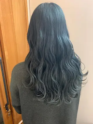 ロング 艶髪color💎髪 質改善ストレート大吉のヘアスタイル