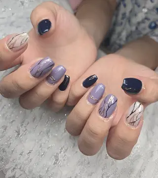 ネイル ネイルサロンベルティ ひとみのネイルデザイン