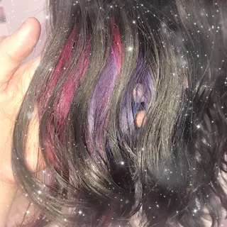 セミロング カラー 💘カラー人気Ｎｏ. １💘SAYAのヘアスタイル