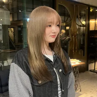 ロング カラー 透明感/艶カラー 🌿KANTA🌿のヘアスタイル