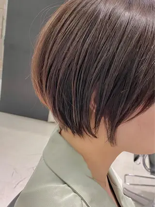 ショート カラー ヘアアレンジ 似合わせ専門美容師 なかじまのヘアスタイル
