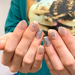 ネイル 0203ムニムサン 💙Sayakaのネイルデザイン