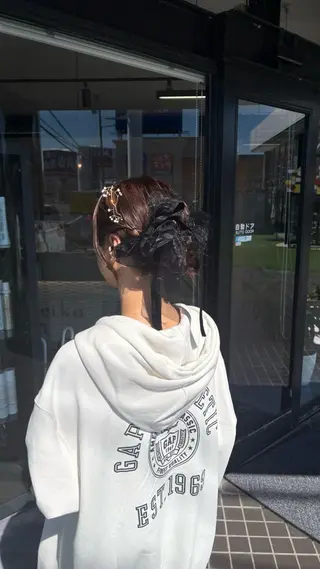 ヘアアレンジ arika マユのヘアスタイル