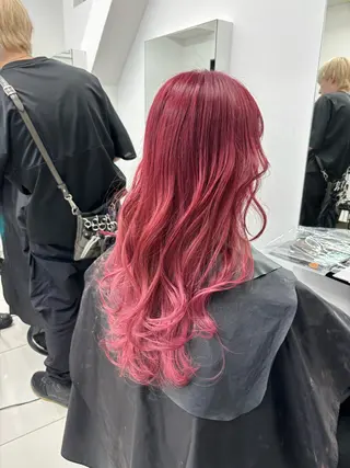 ロング 韓国レイヤー/ヘア カラー🎀ayamiのヘアスタイル