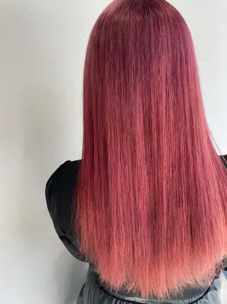 セミロング カラー リルフェアリー 磐田店のヘアスタイル