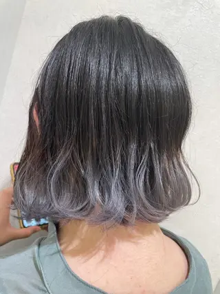 ショート カラー crop es 茅ヶ崎所属・ヘアセット/髪質改善 🌿 長 若奈のヘアスタイル