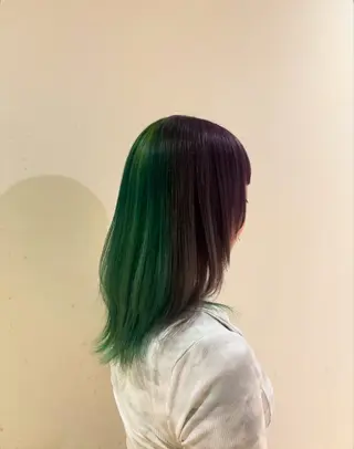 ミディアム かりかわ まみのヘアスタイル