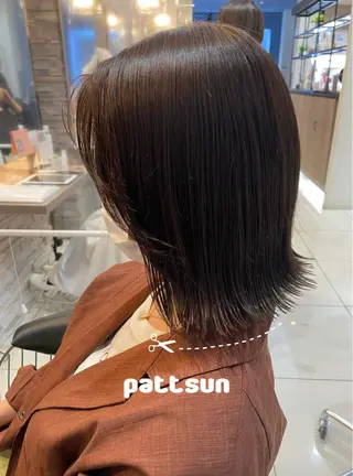 ミディアム 髪質改善 LISAのヘアスタイル