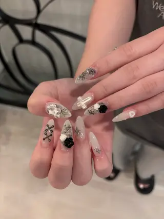 ネイル 名古屋ワンホンネイル 沙理亜のネイルデザイン