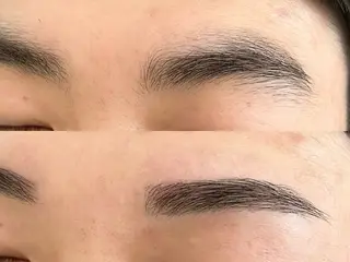 メンズ アイブロウ ange所属・亀山 瑠依奈の眉毛・アイブロウイメージ