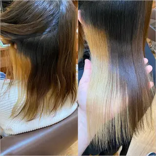 ミディアム パーマ 菅村 勇亮のヘアスタイル