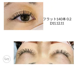 マツエク・マツパ Loy所属・Loy　原田千春  のマツエク・マツパデザイン