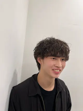 パーマ メンズ fifth 柏崎功真のヘアスタイル