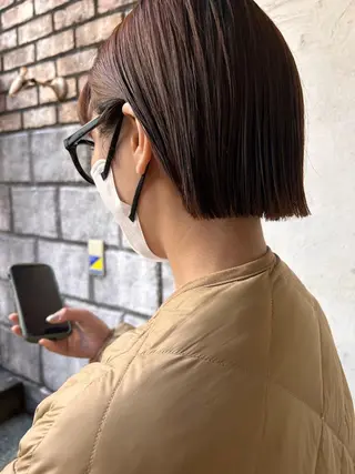 ショート カラー お任せヘア☘️☘️ 及川渚のヘアスタイル