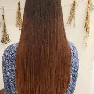 ロング 韓国レイヤー/髪質 改善カラー/れんのヘアスタイル