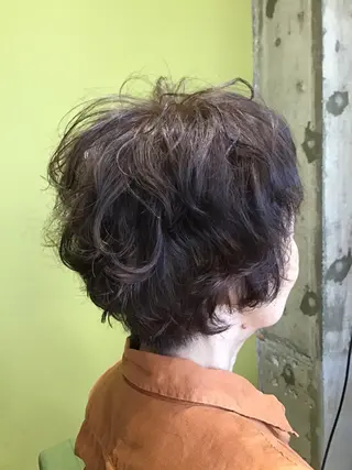 パーマ エイジングケア特化 サーカス/育毛/スパのヘアスタイル