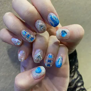 ショート カラー ヘアアレンジ ネイル マツエク・マツパ 💓💓彩 音💓💓のマツエク・マツパデザイン