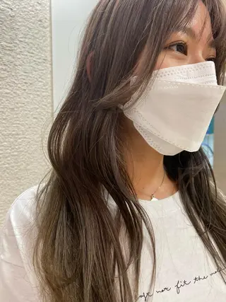ロング カラー レイヤー/ウルフ🤎 mayo.のヘアスタイル